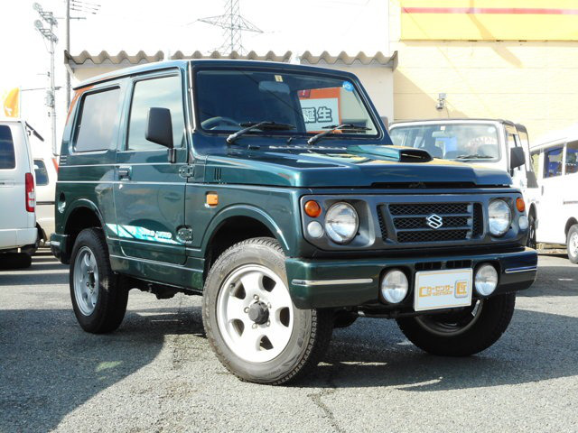 中古車 スズキ ジムニー ワイルドウインド 4wd 68 000km グリーンパール 岩手県 万円 中古車情報 中古車検索なら 車 選びドットコム