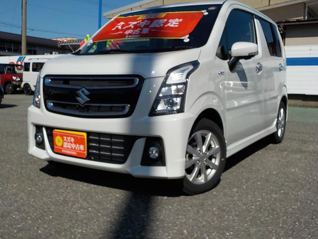 中古車 スズキ ワゴンrスティングレー ハイブリッド X 4wd 3 000km パールホワイト 山形県 152万円 中古車情報 中古 車検索なら 車選び Com