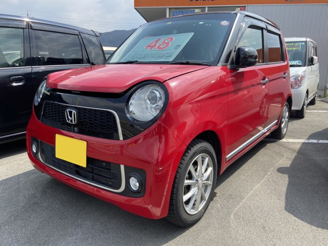 中古車 ホンダ N One プレミアム Lパッケージ 75 000km レッドブラックツートン 長野県 48万円 中古車情報 中古車検索なら 車選びドットコム 車選び Com