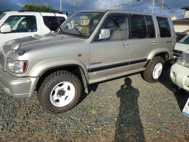 中古車 いすゞ ビッグホーン 3 0 プレジールii ロング ディーゼル 4wd の中古車詳細 67 000km ゴールド 岩手県 145万円 中古車情報 中古車検索なら 車選びドットコム 車選び Com