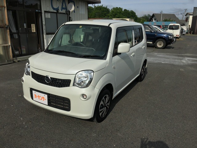 中古車 日産 モコ S Four 4wd 62 000km パールホワイト 青森県 54万円 中古車情報 中古車検索なら 車選び Com