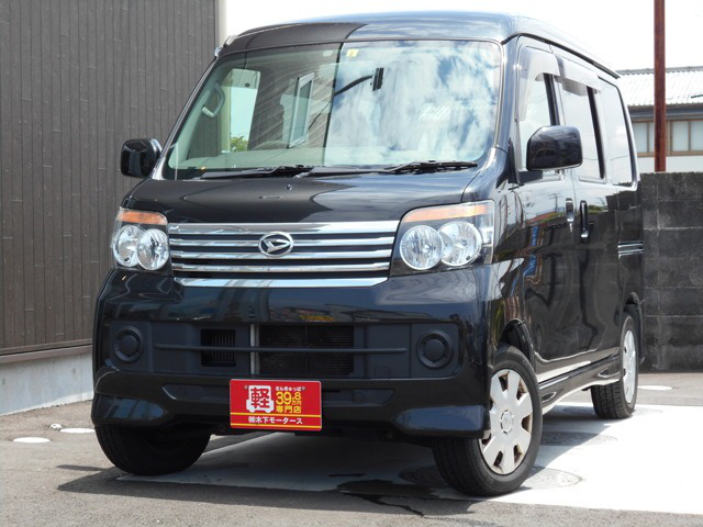 中古車 ダイハツ アトレーワゴン カスタムターボr 98 000km ブラック 和歌山県 39 8万円 中古車情報 中古車検索なら 車 選び Com