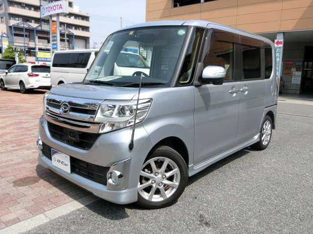 中古車 ダイハツ タントカスタム X Sa 48 000km シルバー 大阪府 98万円 中古車情報 中古車検索なら 車選び Com