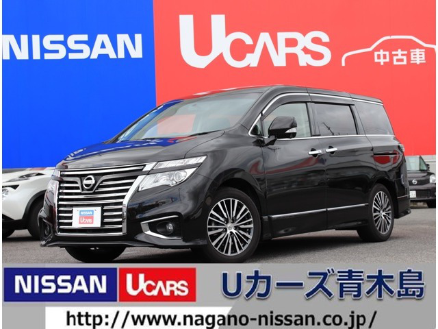 中古車 日産 エルグランド 2 5 250ハイウェイスターs 4wd 36 000km ブラック 長野県 2万円 中古車情報 中古車 検索なら 車選び Com