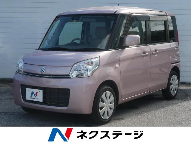 中古車 スズキ スペーシア X レーダーブレーキサポート装着車 32 940km イノセントピンクパールメタリック 沖縄県 62 9万円 中古車情報 中古車検索なら 車選び Com