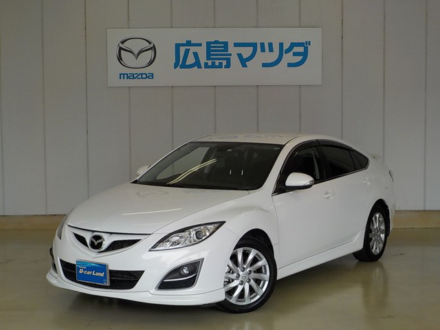 中古車 マツダ アテンザスポーツ 2 5 25s の中古車詳細 44 000km ホワイト 広島県 77 8万円 中古車情報 中古車 検索なら 車選びドットコム 車選び Com