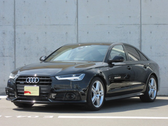 中古車 アウディ A6 2 0 Tfsi クワトロ Sラインパッケージ 4wd 14 000km ブラックメタリック 大阪府 410万円 中古車情報 中古車検索なら 車選びドットコム