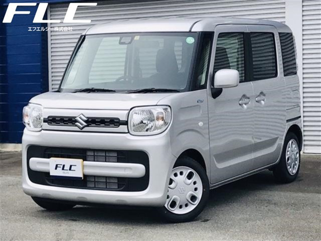 中古車 スズキ スペーシア ハイブリッド G 登録済未使用車 4km シルバー 三重県 124 9万円 中古車情報 中古車検索なら 車 選びドットコム