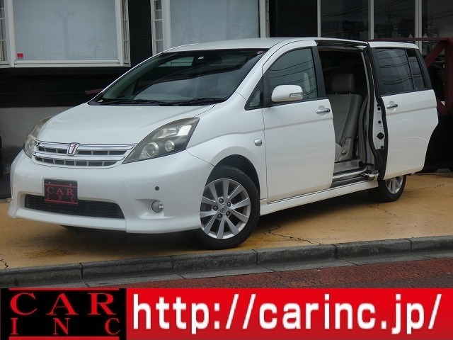 中古車 トヨタ アイシス 2 0 プラタナ リミテッド 両側パワスラ 純正ナビ コーナーセンサー の中古車詳細 77 000km ホワイトパールクリスタルシャイン 茨城県 42万円 中古車情報 中古車検索なら 車選びドットコム 車選び Com