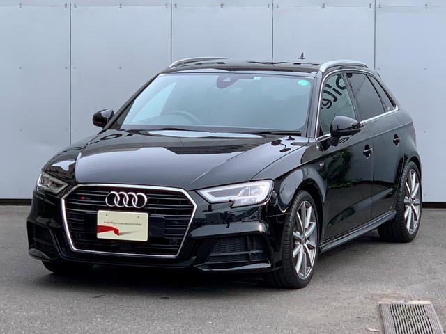 中古車 アウディ A3スポーツバック Sライン テクノリミテッド 27 000km ブラック 東京都 298万円 中古車情報 中古車 検索なら 車選びドットコム