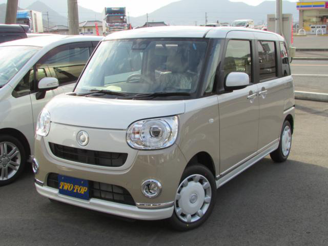 中古車 ダイハツ ムーヴキャンバス G メイクアップ Saiii 届出済未使用車 の中古車詳細 登録済未使用車 5km走行 ベージュ パール 香川県 147万円 中古車情報 中古車検索なら 車選びドットコム 車選び Com