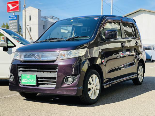 中古車 スズキ ワゴンrスティングレー X の中古車詳細 73 6km ミステリアスバイオレット 愛媛県 39 8万円 中古車情報 中古車検索なら 車選びドットコム 車選び Com