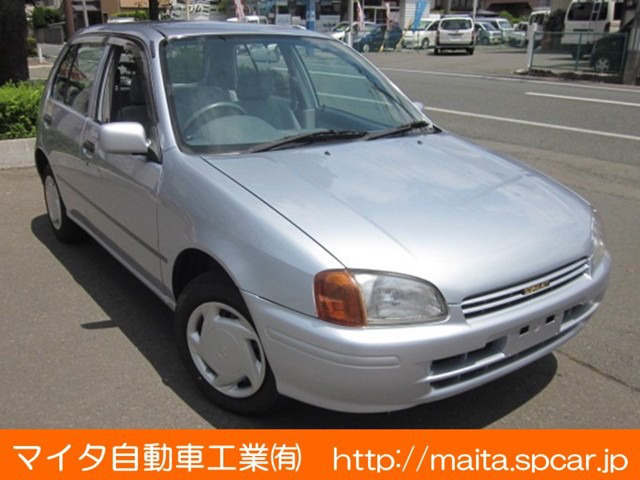 中古車 トヨタ スターレット 1 3 ルフレx 4wd の中古車詳細 64 000km シルバー 岩手県 28 6万円 中古車情報 中古車 検索なら 車選びドットコム 車選び Com