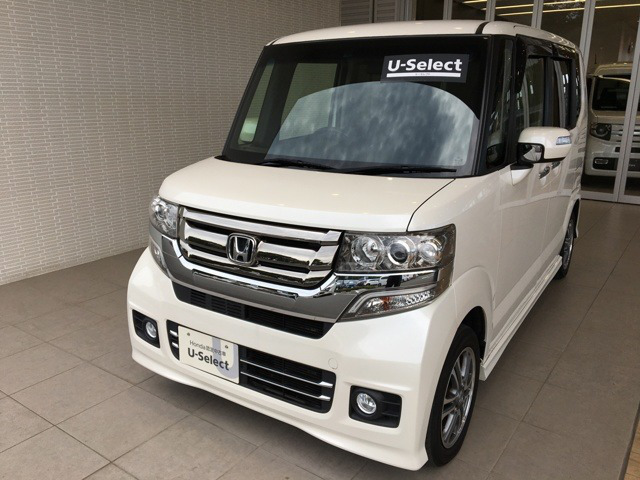 中古車 ホンダ N Boxカスタム G Lパッケージ 45 000km パール 福島県 135万円 中古車情報 中古車検索なら 車選びドットコム 車選び Com