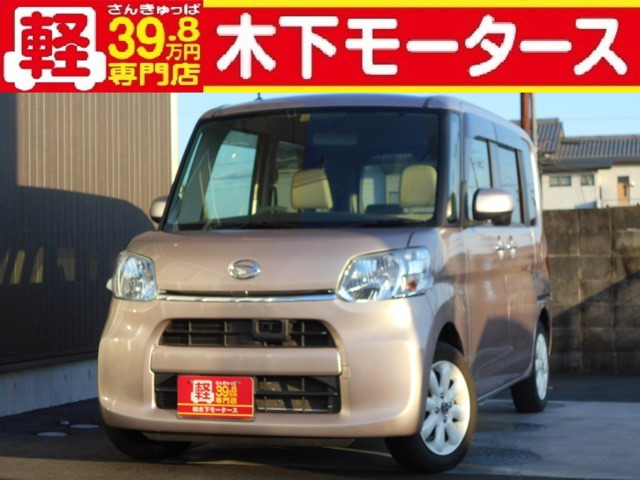 中古車 ダイハツ タント X Sa 62 000km ピンク 和歌山県 69 8万円 中古車情報 中古車検索なら 車選びドットコム 車選び Com