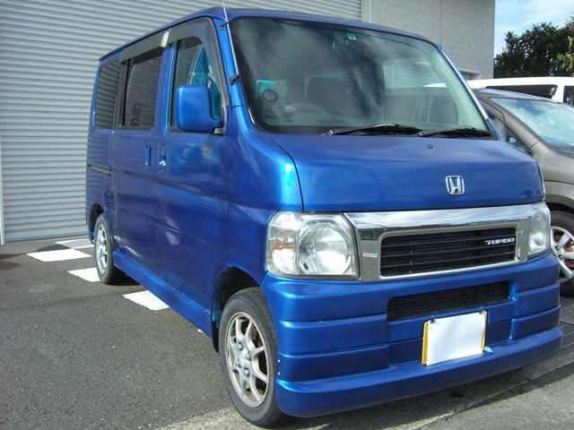 中古車 ホンダ バモス ターボ の中古車詳細 184 000km メタリックブルー 徳島県 69万円 中古車情報 中古車検索なら 車 選びドットコム 車選び Com