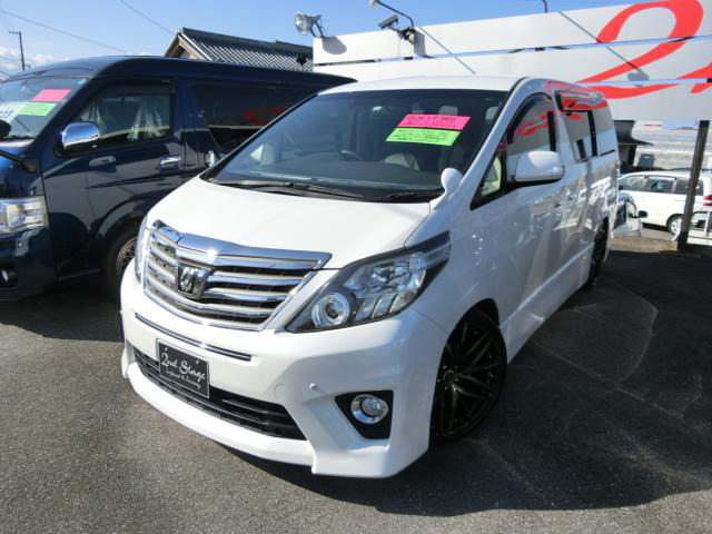 中古車 トヨタ アルファード 2 4 240s 両側パワースライドドア Workinアルミ 車高調 の中古車詳細 85 250km パールホワイト 香川県 1万円 中古車情報 中古車検索なら 車選びドットコム 車選び Com