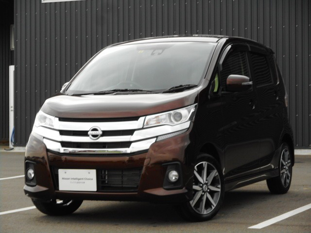 中古車 日産 デイズ ハイウェイスター Gターボ の中古車詳細 10 000km ブラウン 愛媛県 99 8万円 中古車情報 中古車 検索なら 車選びドットコム 車選び Com