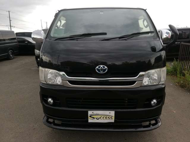 中古車 トヨタ ハイエースバン 3 0 スーパーgl ロング ディーゼル 4wd 本州仕入れ 新品シートカバー ナビアルミ の中古車詳細 184 000km ブラック 北海道 178万円 中古車情報 中古車検索なら 車選びドットコム 車選び Com