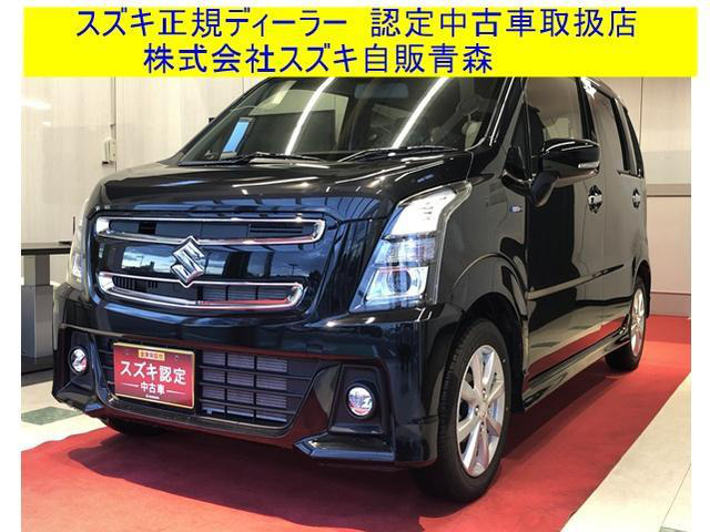 中古車 スズキ ワゴンrスティングレー 3 000km クロ 青森県 148 1万円 中古車情報 中古車検索なら 車選びドットコム 車 選び Com