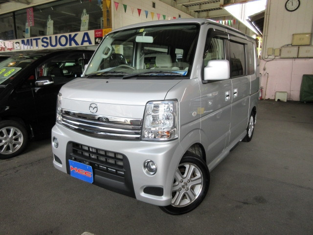 中古車 マツダ スクラムワゴン Pzターボ スペシャルパッケージ 4wd の中古車詳細 33 000km シルバー 岐阜県 99万円 中古車情報 中古車検索なら 車選びドットコム 車選び Com