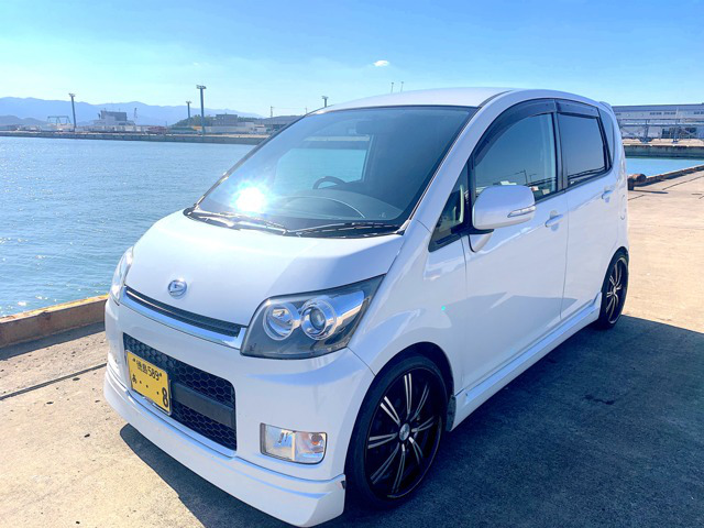 中古車 ダイハツ ムーヴ X リミテッド の中古車詳細 166 000km パール 徳島県 34万円 中古車情報 中古車検索なら 車 選びドットコム 車選び Com