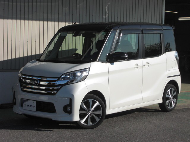 中古車 日産 デイズルークス ハイウェイスター ターボ の中古車詳細 52 000km ホワイト 三重県 100万円 中古車情報 中古車検索なら 車選びドットコム 車選び Com