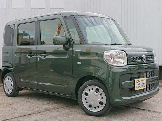 中古車 スズキ スペーシア ハイブリッド Hybrid G スマートキー スズキセーフティサポート の中古車詳細 登録済未使用車 10km走行 クールカーキ 千葉県 129 9万円 中古車情報 中古車検索なら 車選びドットコム 車選び Com
