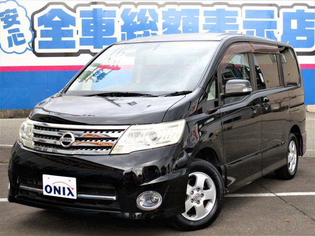 中古車 日産 セレナ 2 0 ハイウェイスター 4wd の中古車詳細 85 000km ブラック 新潟県 59万円 中古車情報 中古 車検索なら 車選びドットコム 車選び Com