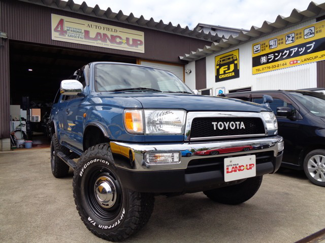 中古車 トヨタ ハイラックスサーフ 2 7 Ssr X 4wd の中古車詳細 72 000km ブルー 福井県 2万円 中古車情報 中古車検索なら 車選びドットコム 車選び Com