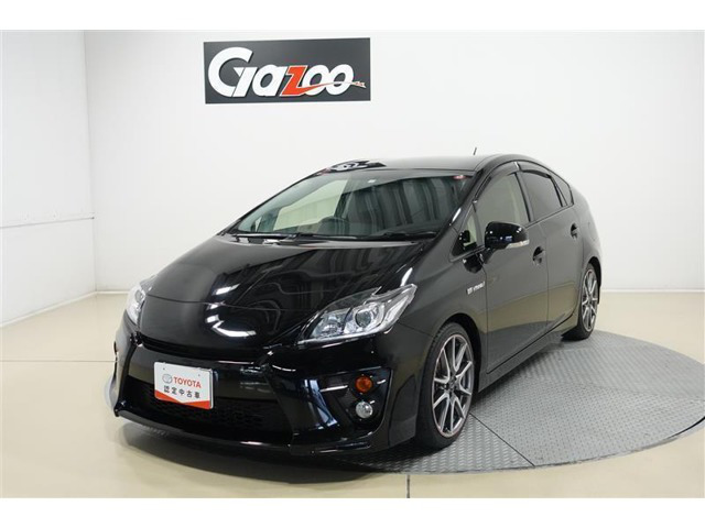 中古車 トヨタ プリウス 1 8 S ツーリングセレクション G S 77 000km ブラック 広島県 97 9万円 中古車情報 中古車 検索なら 車選びドットコム 車選び Com