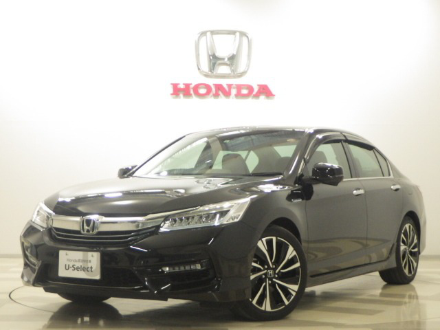 中古車 ホンダ アコードハイブリッド 2 0 Ex 55 000km ブラックパール 東京都 232万円 中古車情報 中古車検索なら 車 選びドットコム 車選び Com