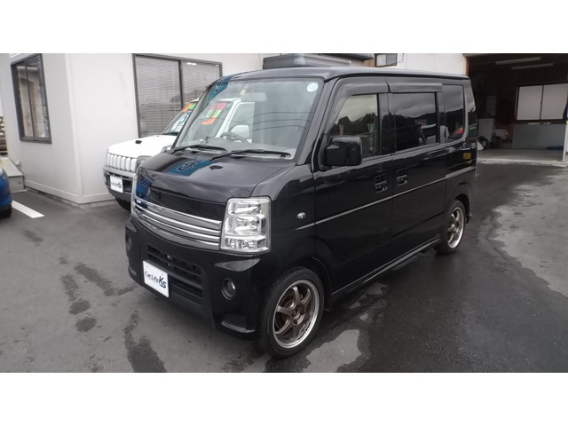 中古車 スズキ エブリイワゴン Pzターボスペシャル 4wd 71 000km ブラック 岩手県 97 3万円 中古車情報 中古車検索なら 車選びドットコム 車選び Com