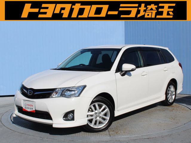 中古車 トヨタ カローラフィールダー 1 5 G エアロツアラー 44 000km ホワイト 埼玉県 万円 中古車情報 中古車 検索なら 車選びドットコム 車選び Com