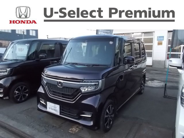 中古車 ホンダ N Boxカスタム G L ホンダセンシング 4wd の中古車詳細 44 000km パープルパール 北海道 159 9万円 中古車情報 中古車検索なら 車選びドットコム 車選び Com