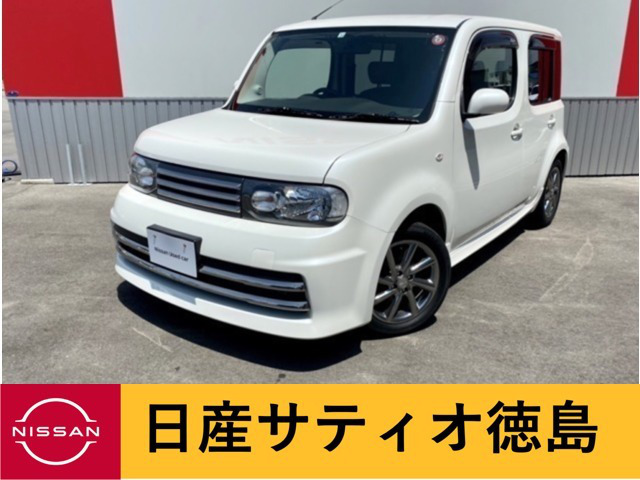 中古車 日産 キューブ 1 5 ライダー ブラックライン の中古車詳細 67 000km パールホワイト 徳島県 76 9万円 中古車 情報 中古車検索なら 車選びドットコム 車選び Com