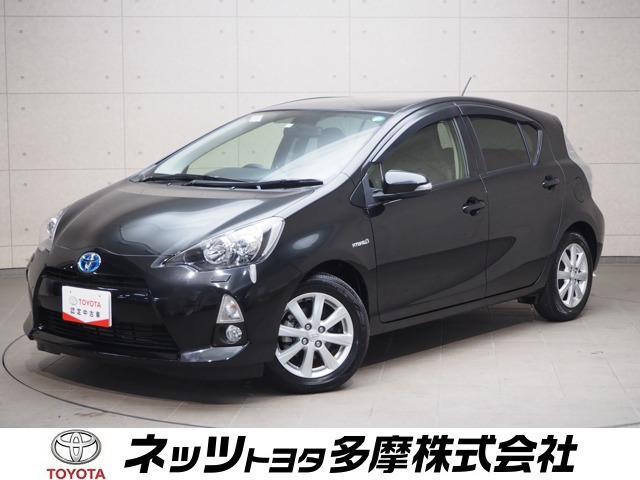 中古車 トヨタ アクア 1 5 G ブラックソフトレザーセレクション の中古車詳細 35 000km ブラックメタリック 東京都 93万円 中古車情報 中古車検索なら 車選びドットコム 車選び Com