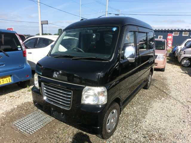 中古車 ホンダ バモスホビオ M 4wd 両側スライドドア 4wd Bモニター の中古車詳細 114 000km ブラック 北海道 36万円 中古車情報 中古車検索なら 車選びドットコム 車選び Com