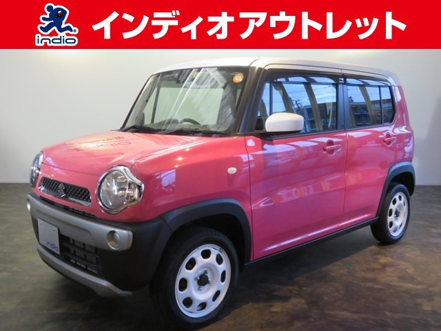 中古車 スズキ ハスラー G ツートンカラー レーダーブレーキサポート の中古車詳細 21 000km ピンク 富山県 69 8万円 中古 車情報 中古車検索なら 車選びドットコム 車選び Com