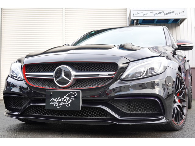 中古車 メルセデス ベンツ Amg C63 S エディション1 Amg鍛造19aw 左h の中古車詳細 92 000km オプシディアンブラック 熊本県 628万円 中古車情報 中古車検索なら 車選びドットコム 車選び Com