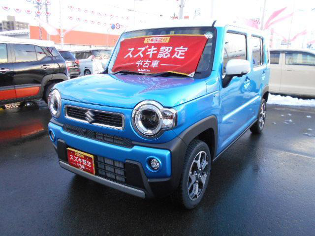 中古車 スズキ ハスラー X の中古車詳細 509km ブルーホワイト 山形県 166 8万円 中古車情報 中古車検索なら 車 選びドットコム 車選び Com