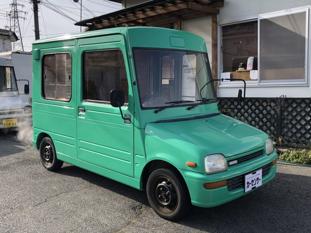 中古車 ダイハツ ミラウォークスルーバン の中古車詳細 159 000km グリーン 長野県 138万円 中古車情報 中古車検索なら 車 選びドットコム 車選び Com