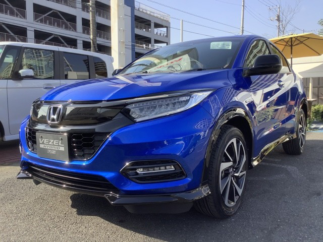 中古車 ホンダ ヴェゼル 1 5 ハイブリッド Rs ホンダセンシング の中古車詳細 新車 ブルーメタリック 千葉県 292 2万円 中古車情報 中古車検索なら 車選びドットコム 車選び Com