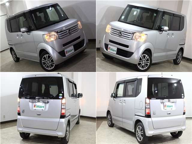 中古車 ホンダ N Box G Lパッケージ スマートキーナビetcバックカメラ保証付 の中古車詳細 97 000km シルバー 兵庫県 49 8万円 中古車情報 中古車検索なら 車選びドットコム 車選び Com