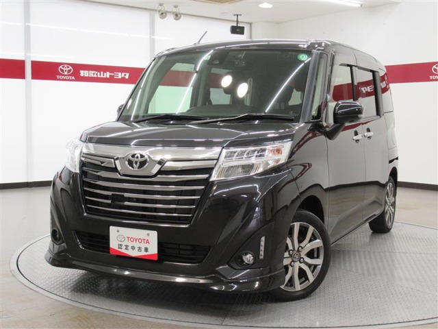 中古車 トヨタ ルーミー 1 0 カスタム G T 29 000km ブラック 和歌山県 157 3万円 中古車情報 中古車検索なら 車 選びドットコム 車選び Com