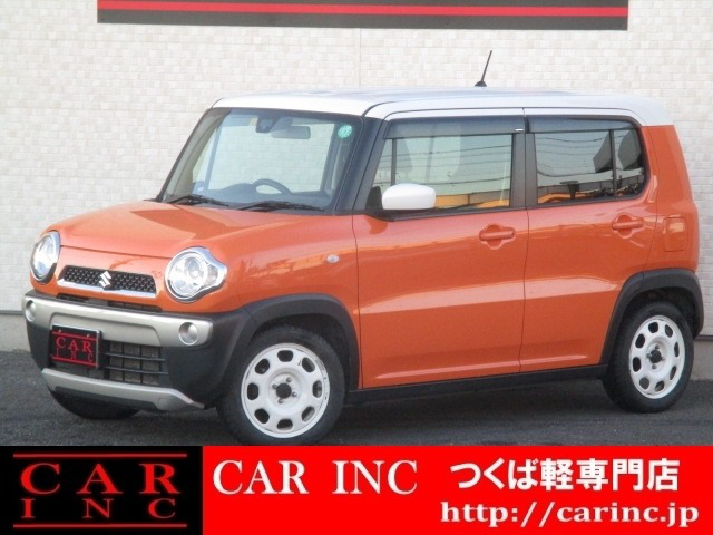 中古車 スズキ ハスラー G ターボ レーダーブレーキ ローダウン ターボ の中古車詳細 98 000km オレンジ 茨城県 55万円 中古車情報 中古車検索なら 車選びドットコム 車選び Com