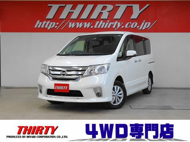 中古車 日産 セレナ 2 0 ハイウェイスター Vセレクション 4wd の中古車詳細 79 000km ホワイトパール 長野県 79万円 中古車情報 中古車検索なら 車選びドットコム 車選び Com