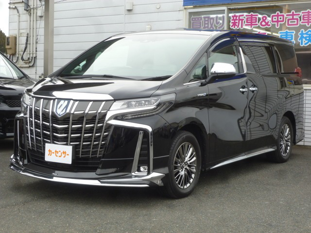 中古車 トヨタ アルファード ハイブリッド 2 5 エグゼクティブ ラウンジ S 4wd の中古車詳細 30 000km ブラック 岩手県 6万円 中古車情報 中古車検索なら 車選びドットコム 車選び Com