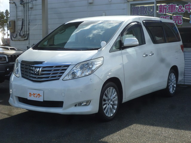 中古車 トヨタ アルファード 3 5 350g 4wd の中古車詳細 77 000km パール 岩手県 71万円 中古車情報 中古 車検索なら 車選びドットコム 車選び Com