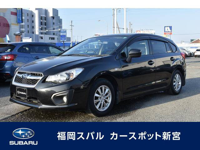 中古車 スバル インプレッサスポーツ 1 6 I L 48 000km ブラックメタリック 福岡県 77万円 中古車情報 中古車検索なら 車選びドットコム 車選び Com